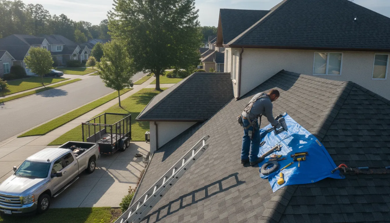 Trusted Storm & Hail Damage Roof Repair for Wrightstown Homes & Businesses